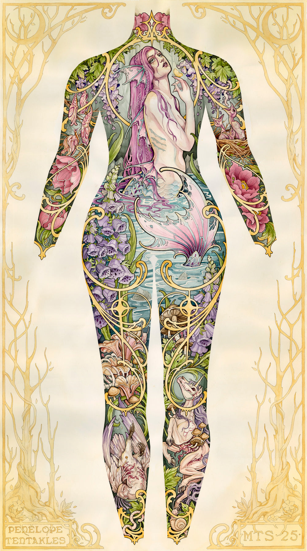 Penelope Tentakles - 2025 Print